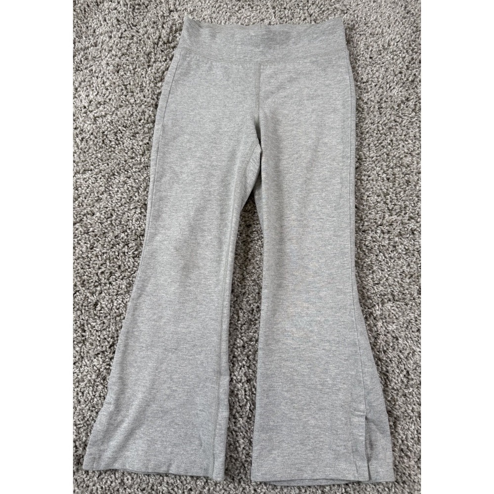 Gap Kids Girls Gray Flare Legging Yoga Pant Cotton Blend Casual XS 4-5